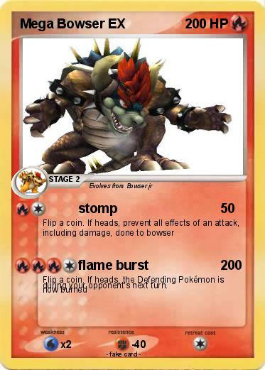 Pokemon Mega Bowser EX