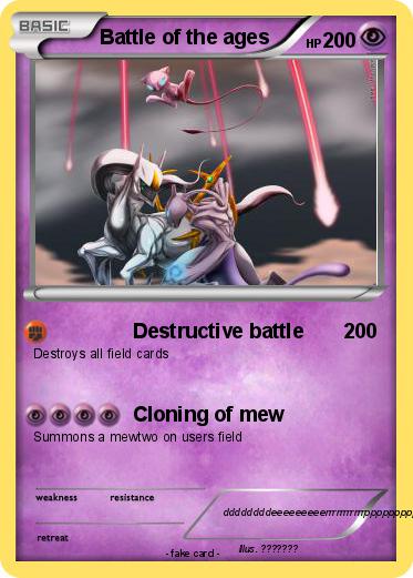 Pokemon Battle of the ages
