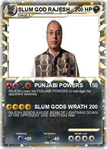 Pokemon SLUM GOD RAJESH