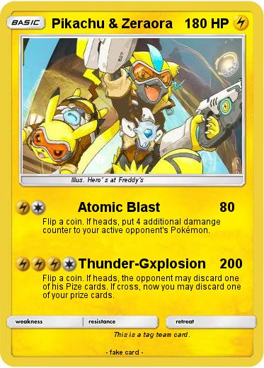 Pokemon Pikachu & Zeraora
