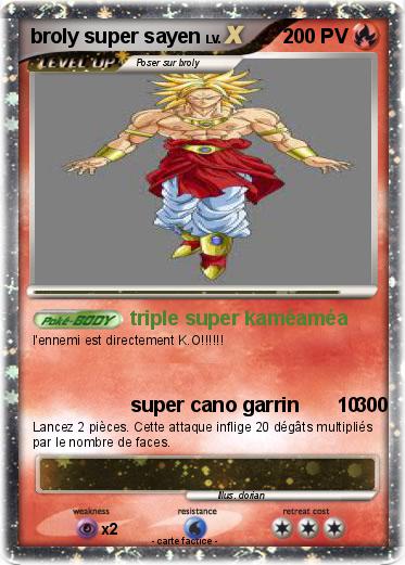 Pokemon broly super sayen
