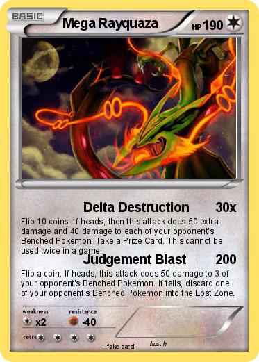 Pokemon Mega Rayquaza