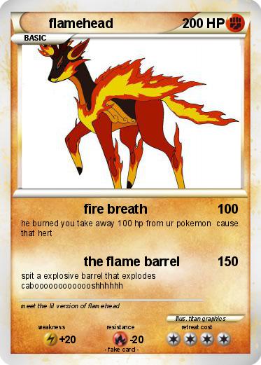 Pokemon flamehead