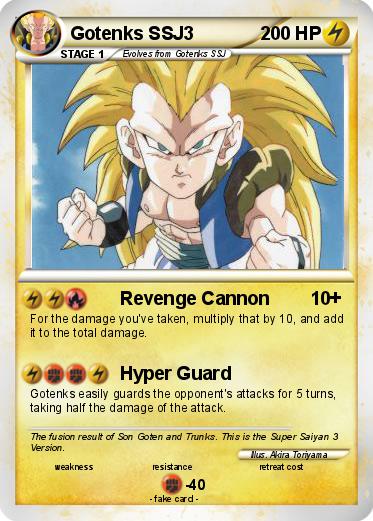 Pokemon Gotenks SSJ3