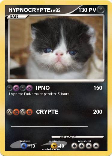 Pokemon HYPNOCRYPTE