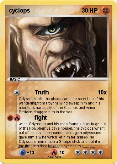 Pokemon cyclops