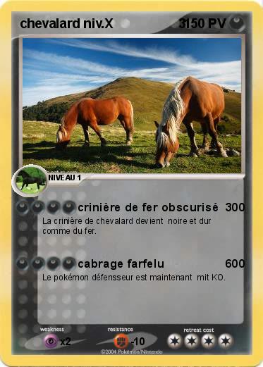 Pokemon chevalard niv.X                  3