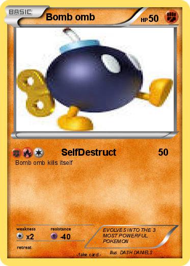 Pokemon Bomb omb