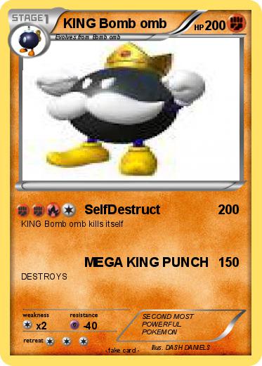 Pokemon KING Bomb omb