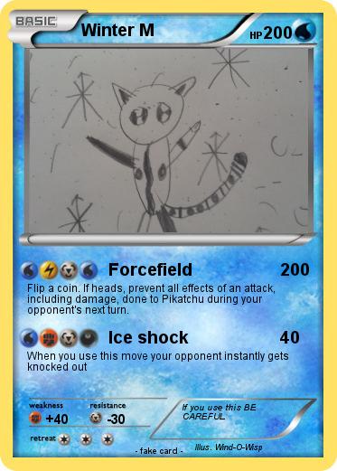 Pokemon Winter M