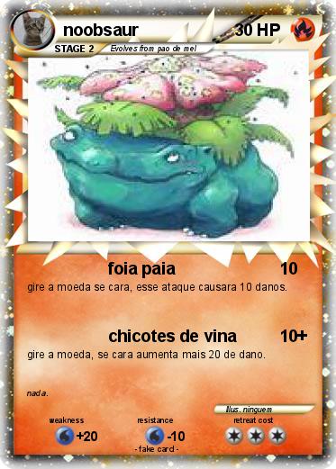 Pokemon noobsaur