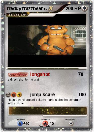Pokemon freddy frazzbear