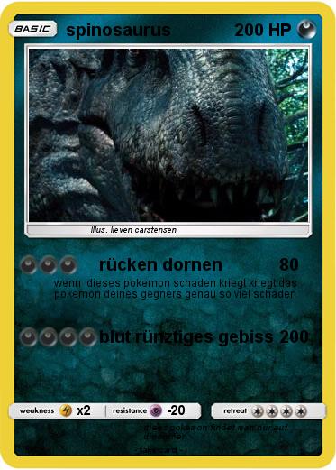 Pokemon spinosaurus
