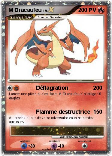 Pokemon M Dracaufeu
