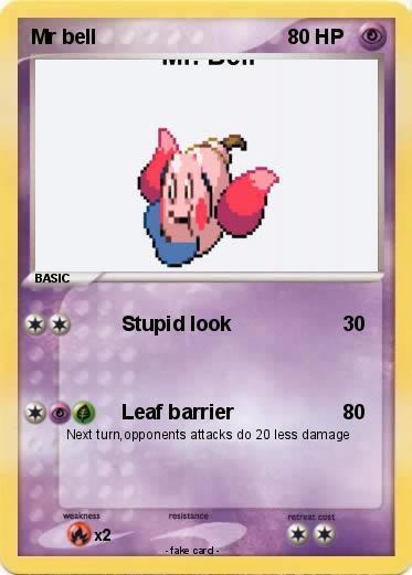 Pokemon Mr bell