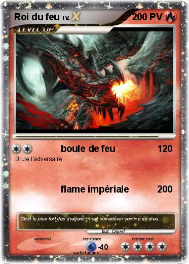 Pokemon Roi du feu