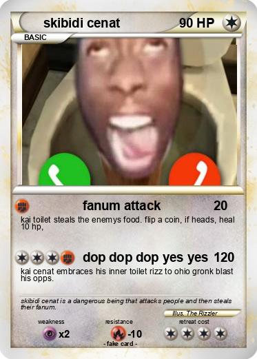 Pokemon skibidi cenat