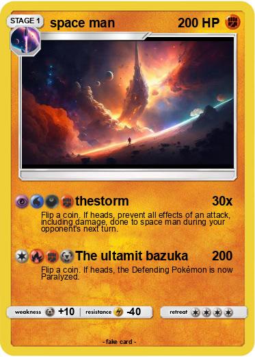 Pokemon space man