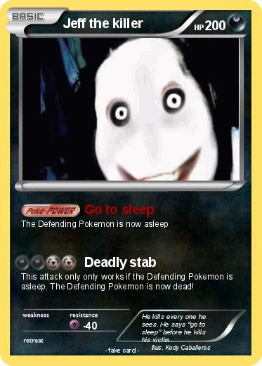 Pokemon Jeff the killer