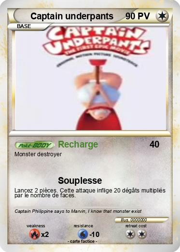 Pokemon Captain underpants