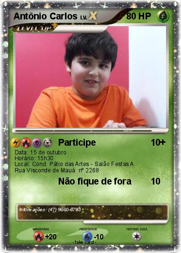 Pokemon Antônio Carlos