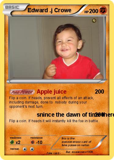 Pokemon Edward .j Crowe