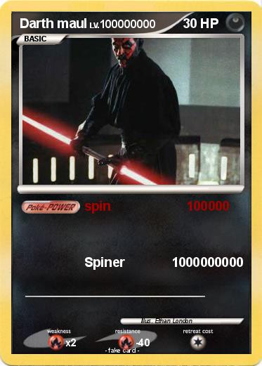 Pokemon Darth maul