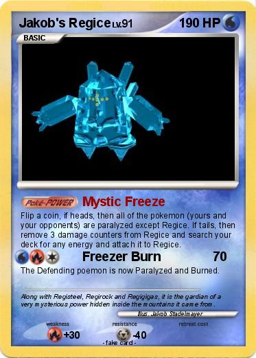 Pokemon Jakob's Regice