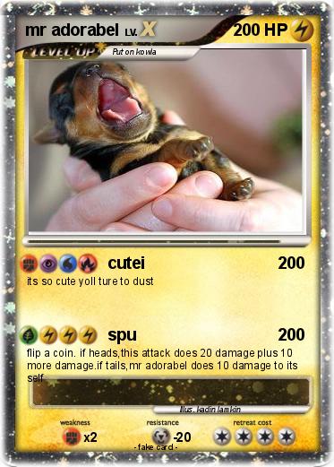 Pokemon mr adorabel