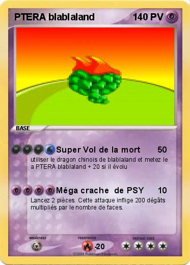 Pokemon PTERA blablaland 