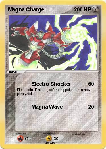 Pokemon Magna Charge