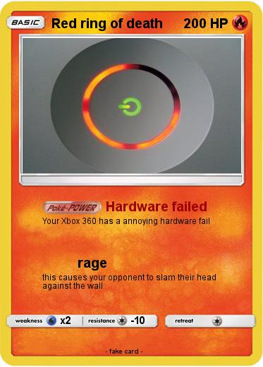 Pokemon Red ring of death