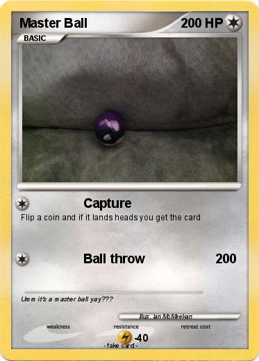 Pokemon Master Ball