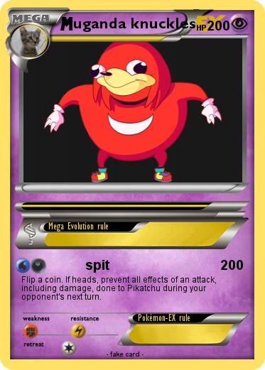Pokemon uganda knuckles