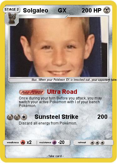 Pokemon Solgaleo      GX