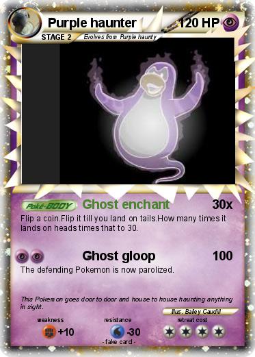 Pokemon Purple haunter