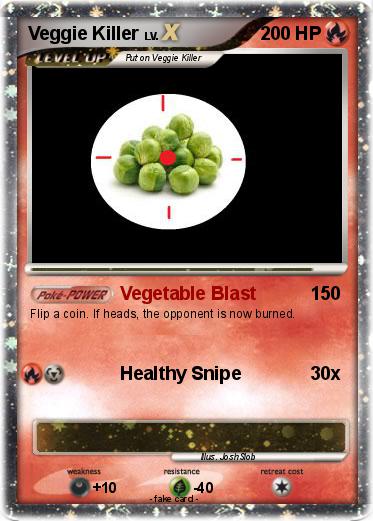 Pokemon Veggie Killer