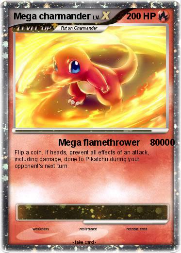 Pokemon Mega charmander