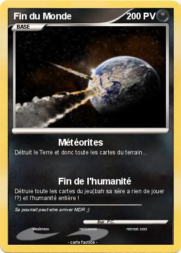 Pokemon Fin du Monde