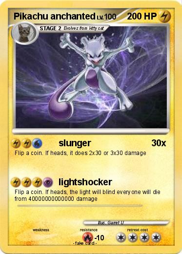 Pokemon Pikachu anchanted