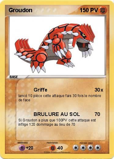 Pokemon Groudon