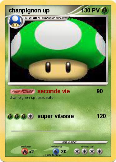 Pokemon chanpignon up