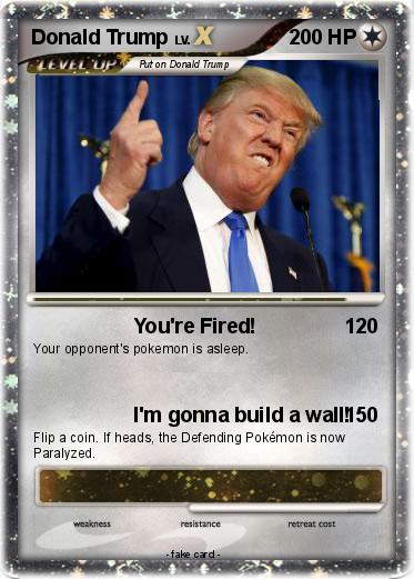 Pokemon Donald Trump
