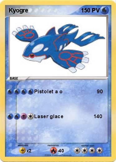 Pokemon Kyogre