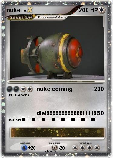 Pokemon nuke