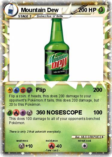 Pokemon Mountain Dew