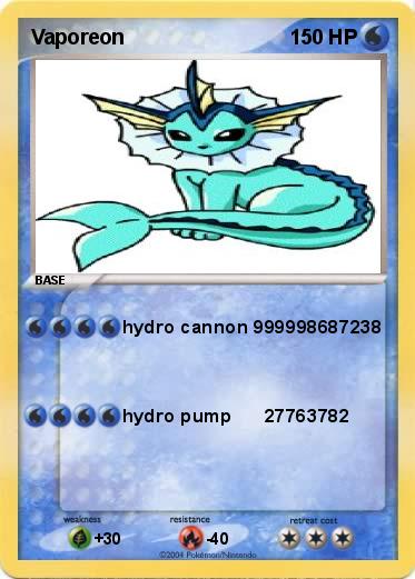 Pokemon Vaporeon