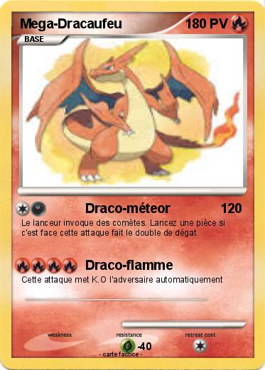 Pokemon Mega-Dracaufeu