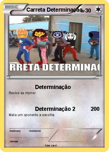 Pokemon Carreta Determinação