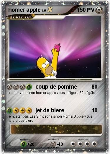 Pokemon homer apple
